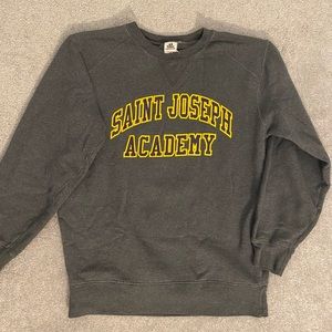high school crew neck